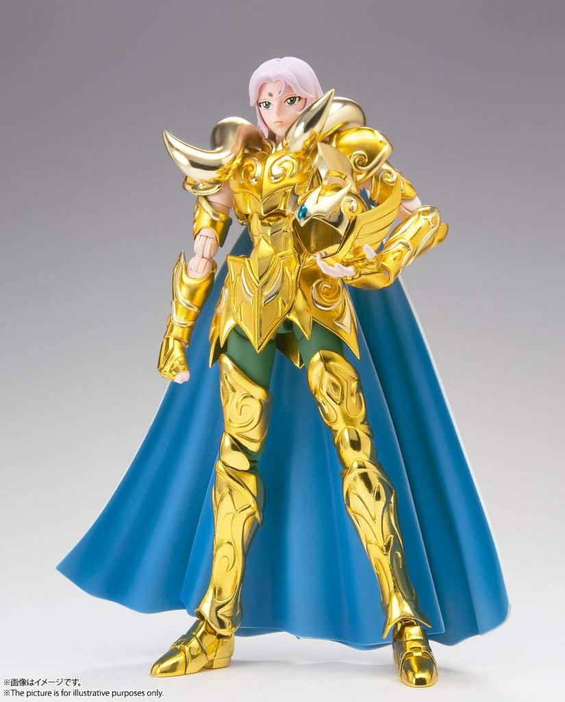 TAMASHII NATIONS Saint Cloth Myth EX Saint Seiya Aries Mu 180 мм окрашенная подвижная фигурка<Revival Version> Приблизительно. АБС и ПВХ и литье под давлением