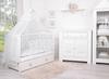 Children's 2-piece cotton bedding set 120x90 cm - gray clouds