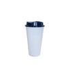 New Simple Matte Finish Reusable Mug Plastic Travel Coffee Cup To Go For Hot Drinking Travel Coffee Cup