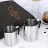 350ml Milk Jugs Fashion Stainless Steel Milk Craft Milk Frothing Pitcher Coffee Latte Frothing Art Jug Pitcher Mug Cup
