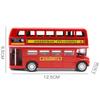 Double Decker Bus Car Model Simulation Pull Back Vehicle Travel Bus Model  Children Gift