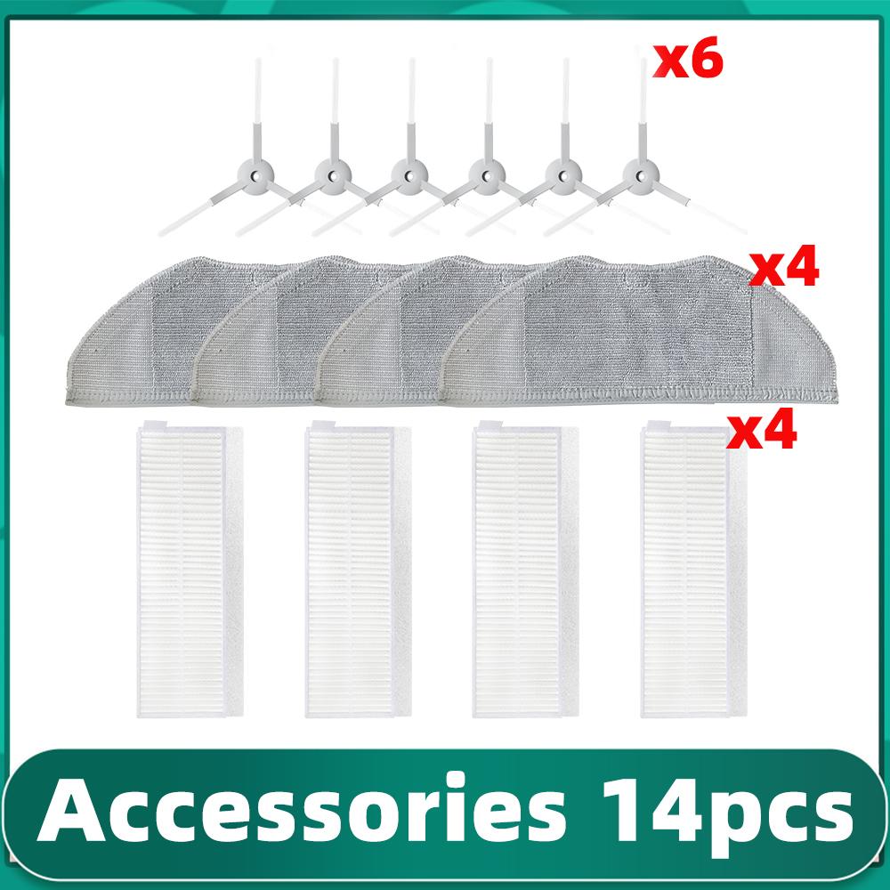 Fit For MJSTG1 Mijia G1 Mi Robot Vacuum-Mop Essential Cleaner Hepa Filter Main Side Brush Mop Rag Replacement Part Accessory