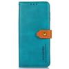 KHAZNEH For Samsung Galaxy Xcover7 Leather Wallet Case Golden Buckle Magnetic Clasp
