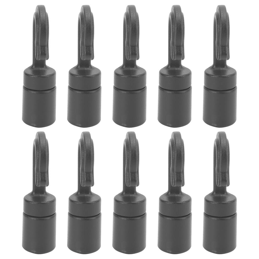 10 шт. Крючки для банджи-шнура, крючки для каяка, каноэ, пластиковые крючки для шнура, веревки, антикоррозийные крючки для лодки