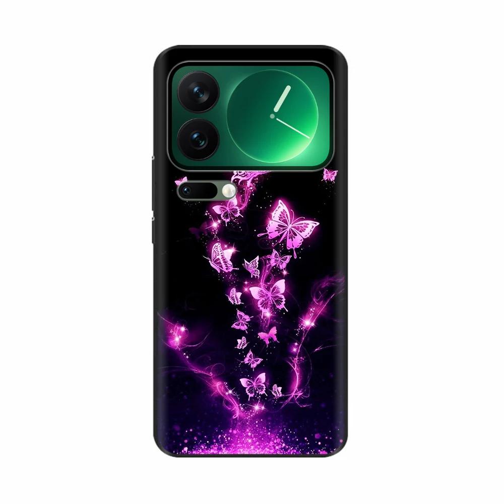 Для Xiaomi 17 Pro Max 17 Pro Чехол Модный узор Девушка Мягкий чехол для телефона для Xiaomi Mi 17 Mi17 Pro Max Задняя крышка Ударопрочный Чехол