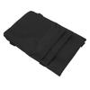 Crutch Bag Oxford Cloth Strap Fixation Multifunction Portable Crutches Pouch 7.87x11.81in Black
