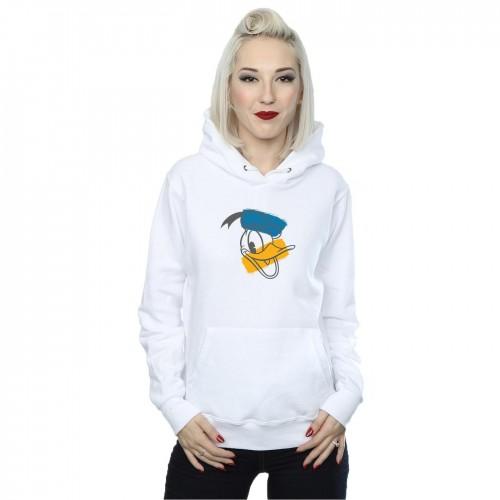 Disney Womens/Ladies Donald Duck Head Hoodie