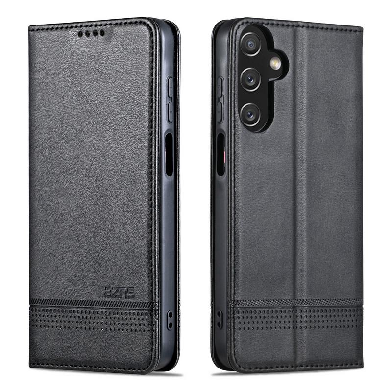 Magnetic Leather Flip Case For Samsung Galaxy A55 A35 A15 A 05 04 S A54 A34 A24 A14 A73 A53 A33 A23 A13 A52 A32 A22 Wallet Cover