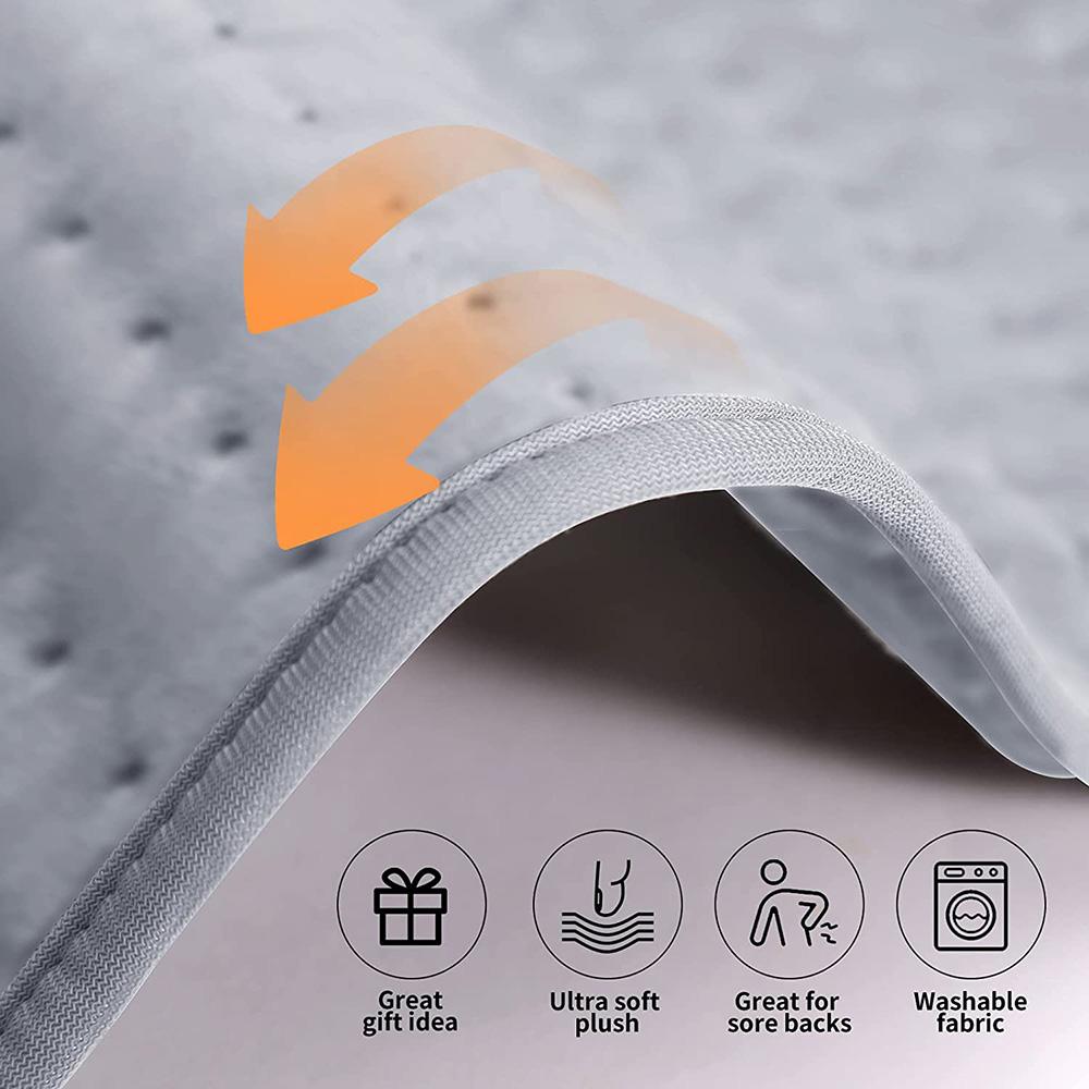 Грелка Электрические грелки Панель с горячим подогревом 6 настроек быстрого нагрева