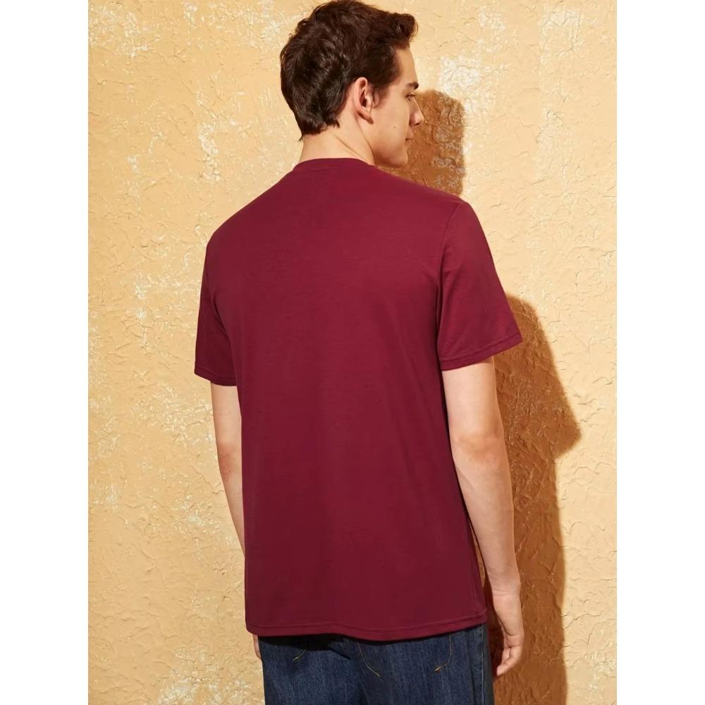 C'Est La Vie Забавная футболка с графикой букв для мужчин, хлопковая, повседневная, футболки Харадзюку, футболка оверсайз, свободная, дышащая, одежда