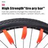 3 Pcs Ultralight Bicycle Tire Lever Black/Orange Tyre Removal Tool High Quality Cycling Crowbar