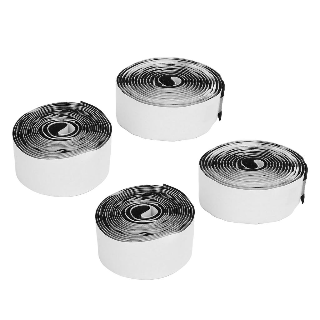 2 Set Guitar Effects Pedal Board Tape Set 2.5cmx2m Strong Adhesive Cuttable Hook and Loop Tape Set