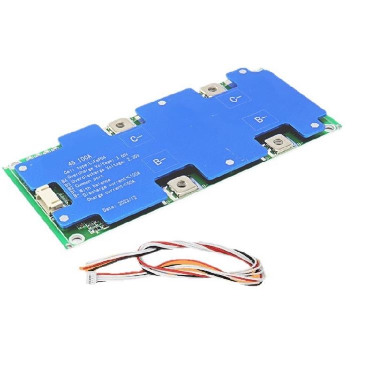 Модуль 4S 12В 100А Литий-фосфатный аккумулятор Плата балансировки заряда Низкое энергопотребление Многоуровневая защита схемы