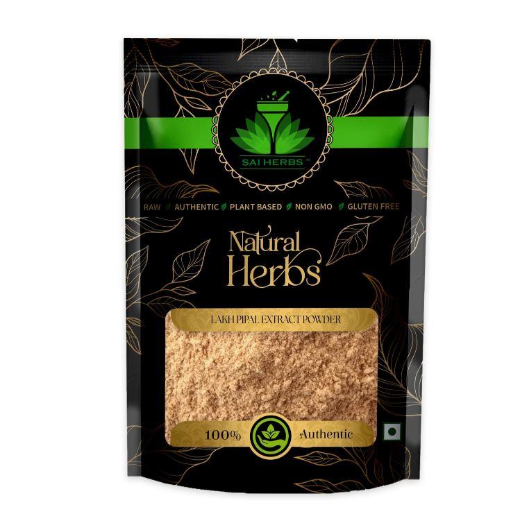 SAI HERBS Lakh Pipal Extract Powder - Ficus Religiosa Ext Powder - Shellac Lac Ext Pdr (100 g)