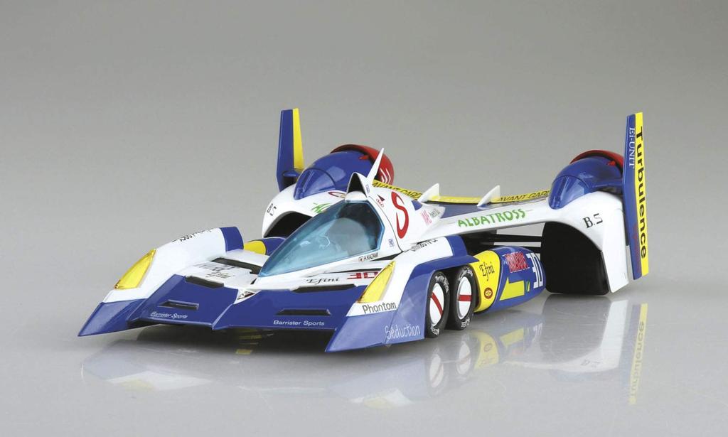 Aoshima Bunka Kyozai Cyber Formula Super Asurada Aero Boost Mode Scale Пластиковая модель № 9 AKF-11 Mode/Aero 1/24