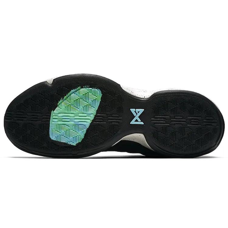 Nike Pg 1 Black Aqua Splash Ink Green Version 'Black Light Bone Light Aqua' (Unisex) Basketball Shoes 878628 002