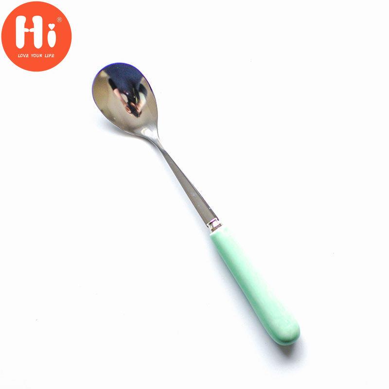 Привет Посуда Фруктовая вилка Кофейная ложка Десертная ложка Кухонные принадлежности