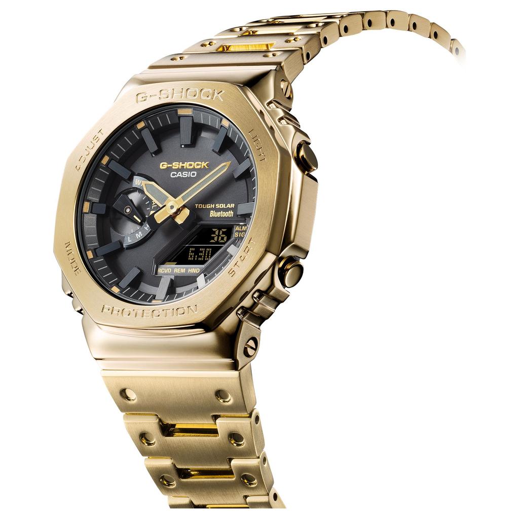 Casio Унисекс Серия Полностью Металлические Черные Часы GM-B2100GD-9A GM-B2100GD-9A