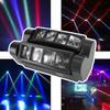 Frezon Stage Light Spider Moving Head 80W 8LED RGBW Каналы сценического освещения Совместимость с DMX Moving Light Дискотека Совместимость с