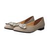 Bridget Birkin Women's Beige Ballet Rain Pumps, Beige, Size 24.5cm, 554022