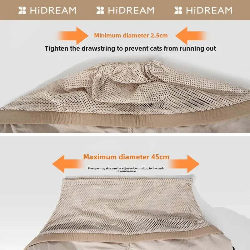 HiDREAM®Nylon Side Backpack для домашних животных, дорожная переноска для маленьких собак и кошек, оригинальный дизайн, мода