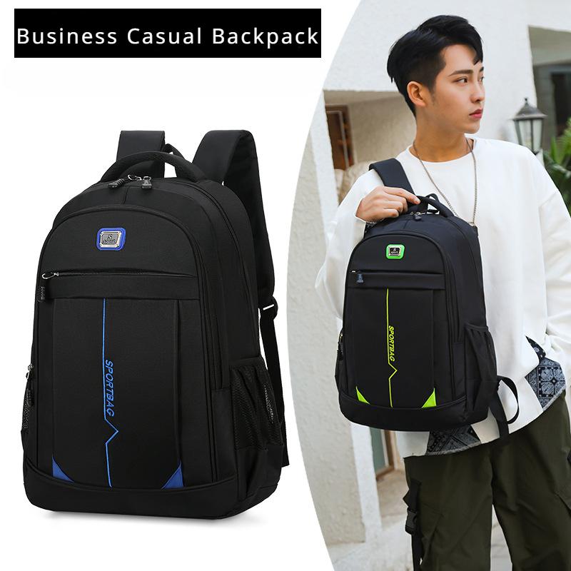 2023 New Fashion Men's Backpack Casual Trendy Computer Bag Rucksack Large Capacity Student School Bag for Girl Outdoor Sports Travel Bag