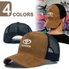 LGPE6 Car Logo Outdoor Sports Casual Sunscreen Hat Breathable Baseball Cap For Toyota Chr Rav4 Yaris Camry Highlander Auris Prius TRD