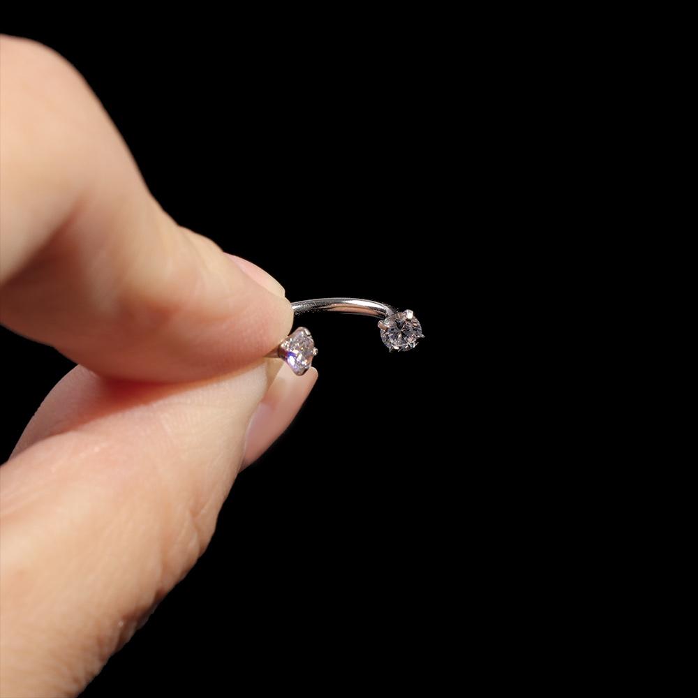 Septo Stainless Steel Nose Lip Ring Jewelry Eyebrow Ear Helix Captive Hoop Septum Cartilage