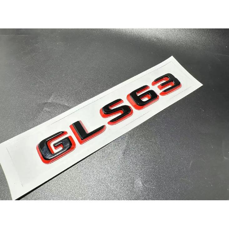 2024 New Style Letters Numbers GLC43 GLS63 GT W166 W167 For Car Trunk Sticker Badge Stickers Auto Logo Accessories