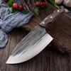 Handmade Kitchen Chinese Knives Steel Chef Knife Meat Cleaver Slaughter Knife Vegetable Chopper