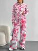 Smudging European And American Autumn And Winter Casual Long-Sleeved Suit Women'S Hooded Sweater Trousers Two-Piece Set