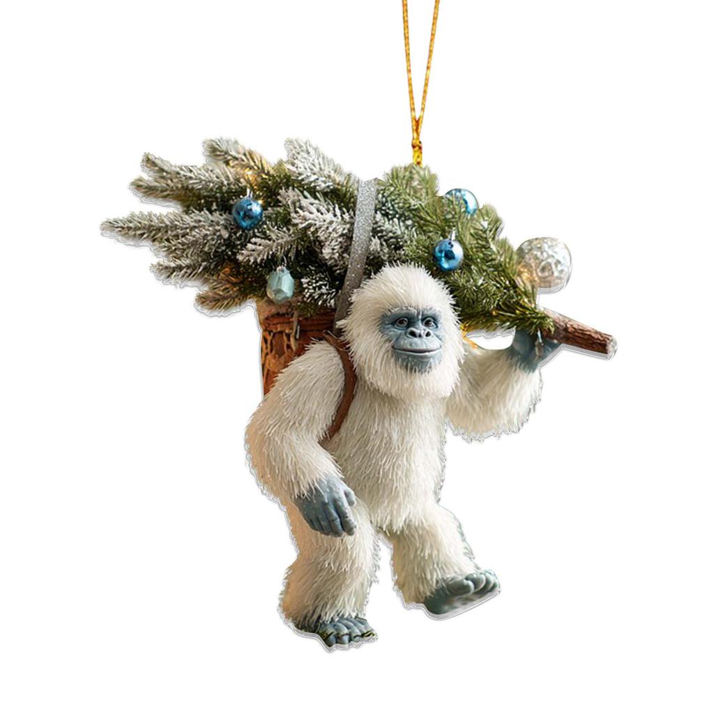 Подвесное украшение на елку, украшение в виде спортивного автомобиля, плоское украшение-подвеска