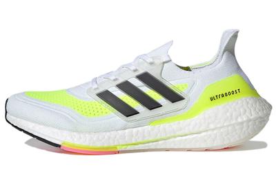 UltraBoost 21 'White Solar Yellow' FY0377