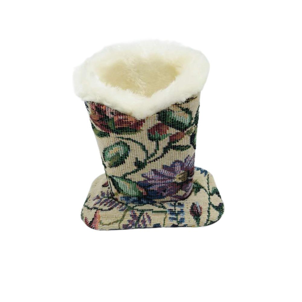 Кожаная подставка для очков Плюшевый держатель для солнцезащитных очков Модный плюшевый держатель для очков Солнцезащитные очки