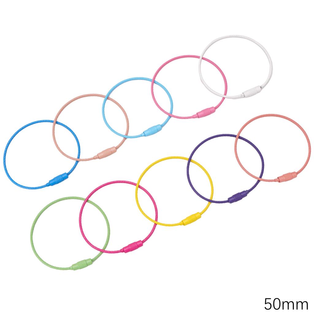 5-100 шт. Сплав Окрашенный спреем Брелок Брелок Карабин Кольцо для ключей Для DIY Ювелирных изделий Ключи Кошельки Украшения