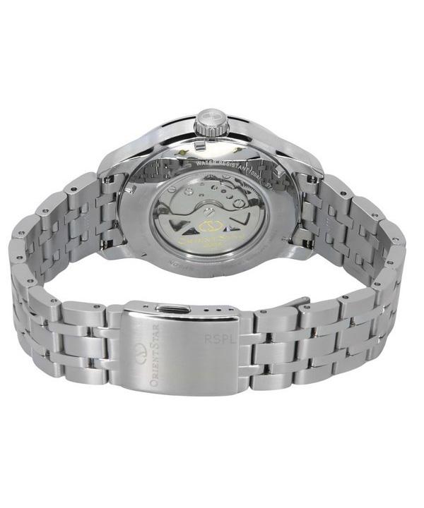 Orient Современные мужские часы из нержавеющей стали с синим циферблатом Star RE-AV0B08L00B 100M