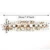 2pcs Close Chain Rhinestone Chain Trim Sparkly Applique Sparkly Rhinestone Applique  Clothing DIY
