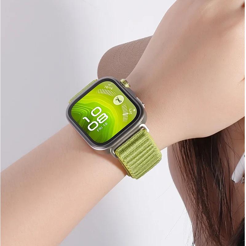 Для Samsung Galaxy Fit 3 Металлический+Нейлоновый Ремешок для Samsung Fit3 Аксессуары для Умных Часов Браслет на Запястье для Fit 3 SM-R390 Браслет Ремень