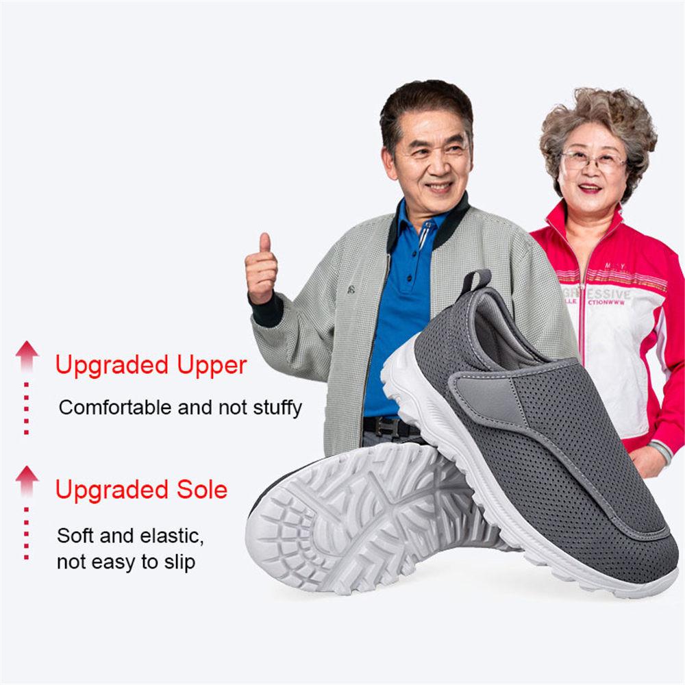 Women Men Orthopedic Diabetic Walking Shoes Slip On Shoes Elderly Widening Shoes for Swollen Feet Edema Plantar Fasciitis Arthritis