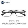 BLUEMOKY High Quality Carbon Fiber Prescription Glasses Fashion Square Progressive/Myopia/Hyperopia Optical Eyeglasses For Men