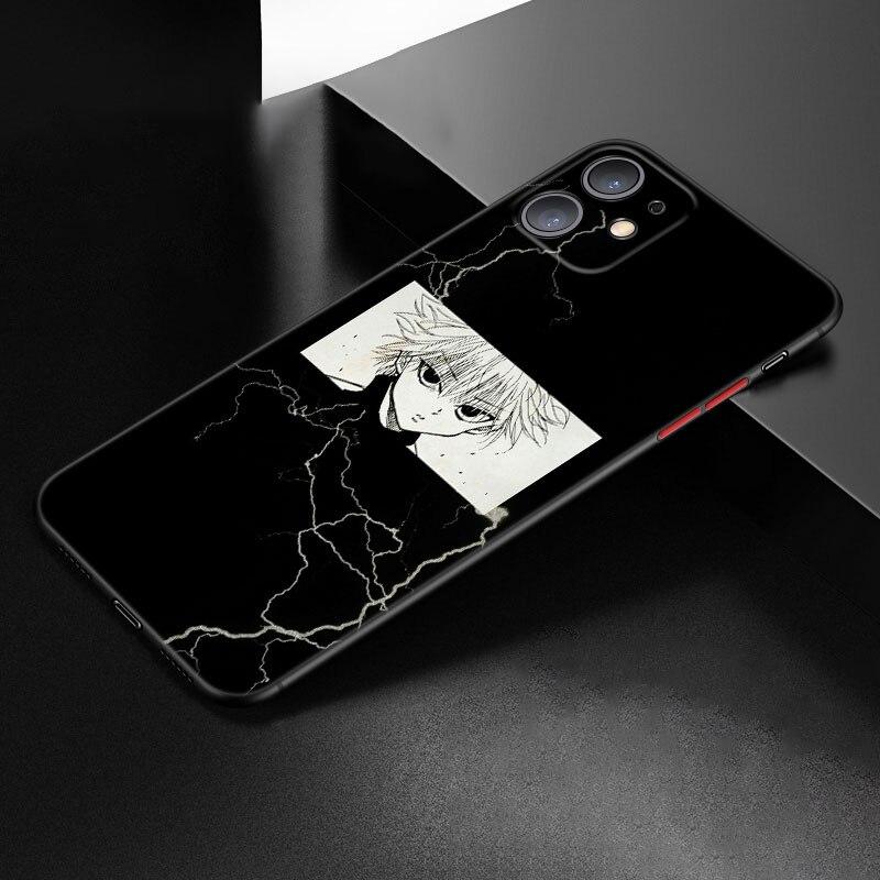 Чехол для телефона «Аниме Hunter x Hunters» для Apple iPhone 12 13 Mini 11 Pro Max XR X XS MAX 8 7 6S 6 Plus SE 5S 5 2020, черный чехол