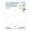 Tees Factory Miffy Sagara Embroidered Mini Multi-Purpose Mat, White, MF-5542785WH