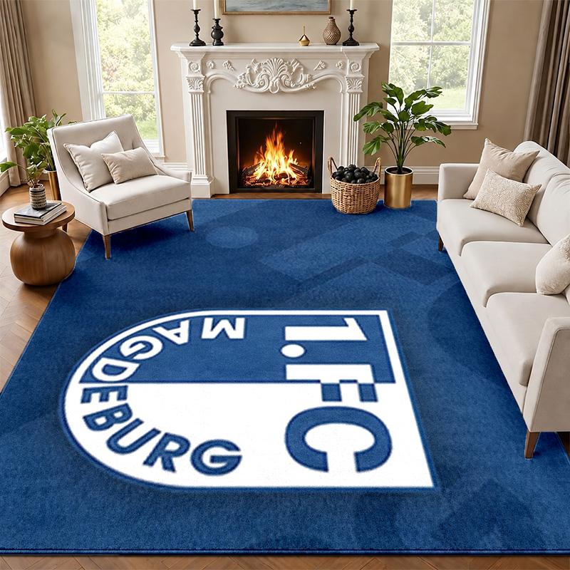 1.FC Magdeburg Carpet Door Mat for Living Room or Bedroom Protective Mat Under Chair Office Decoration Christmas Gift Birthday Present