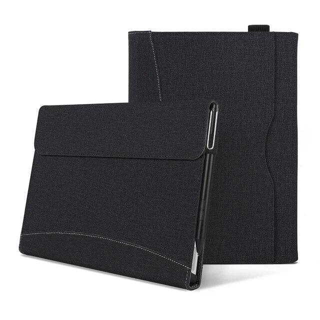 Portfolio Business Case for Microsoft Surface Pro 7 6 5 4 12.3/Pro 8 9 13"Tablet Case Pu Leather Cover Surface Go 2 3 10.5"Funda