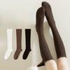 Female Autumn and Winter Thin Legs Show Thin Design Feel Pressure Boneless Long Leg Socks