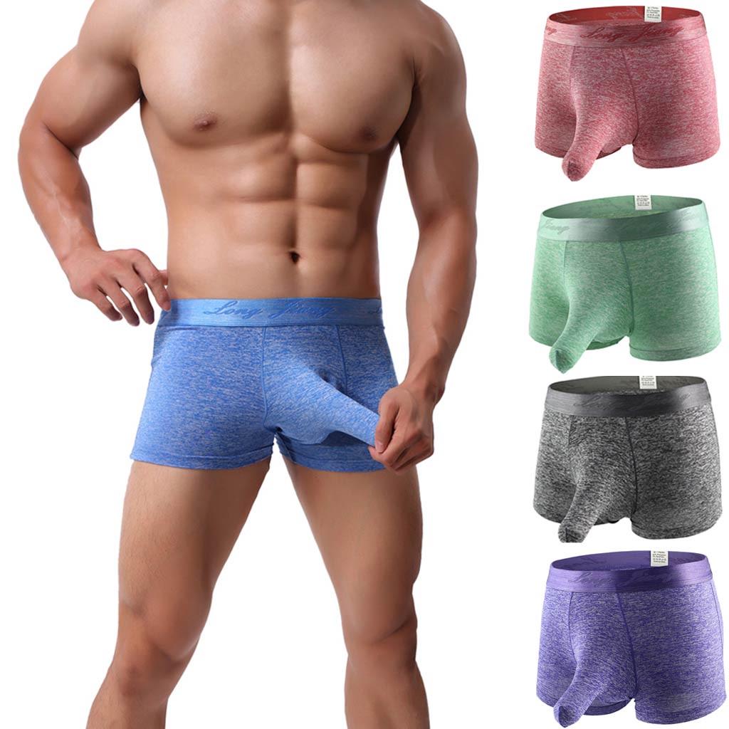 Men's Soft Briefs Underpants Knickers Shorts Sexy Underwear