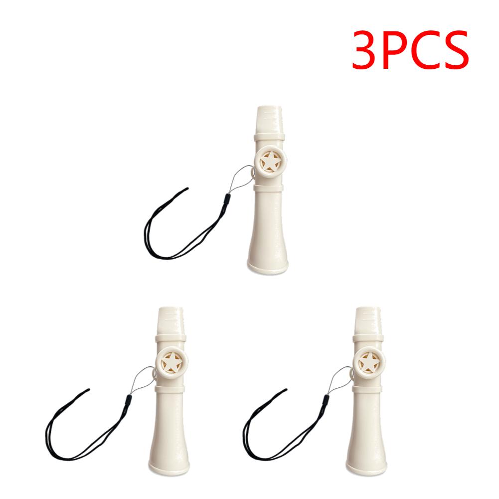 1-3 шт. Музыкальные инструменты с ремешком Смешной музыкальный свисток Пластиковый мундштук дуду Флейта для детей и взрослых