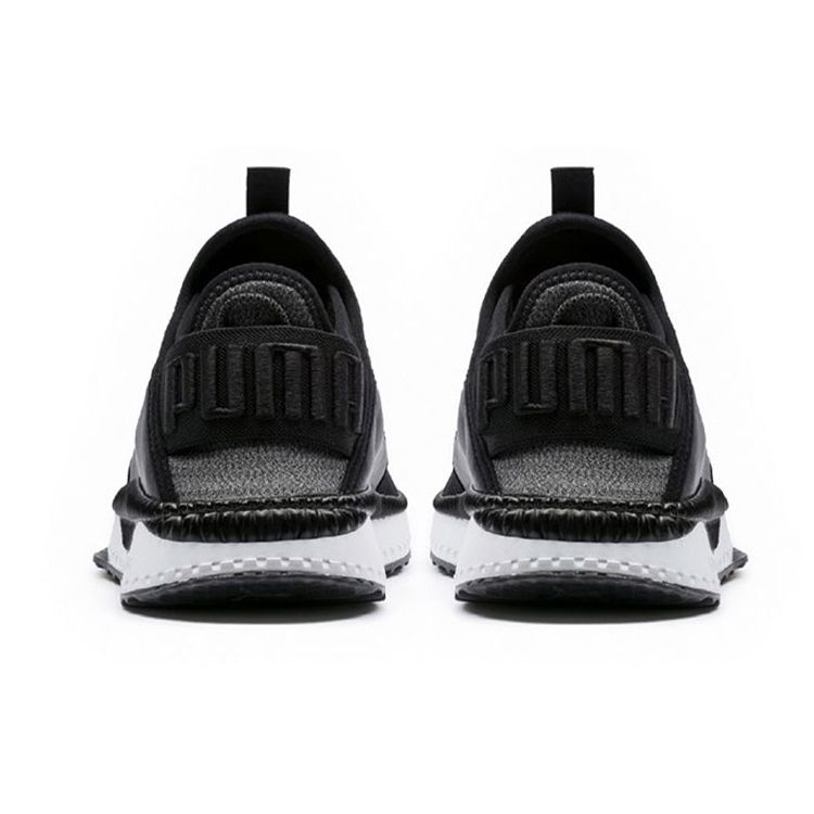 Puma Низкие повседневные туфли из ткани Tsugi, кроссовки унисекс, черные 363764-02