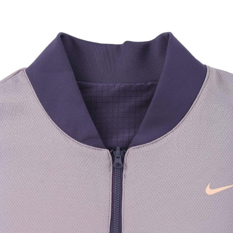 Nike Jackets Men's Light Purple Baseball Collar Moderate FV3165-573