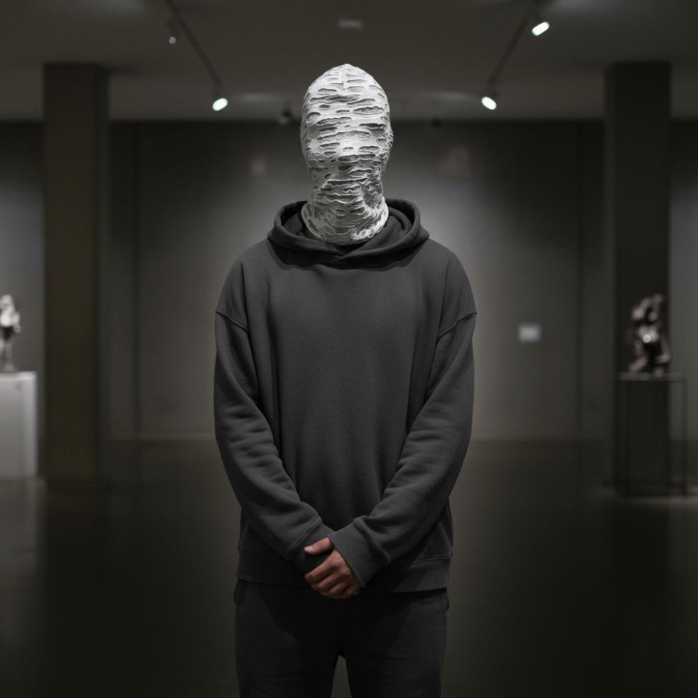 Black Color Full Ski Mask No Hole Design Head Cover Hat Fashion Balaclava Cap Cosplay Events